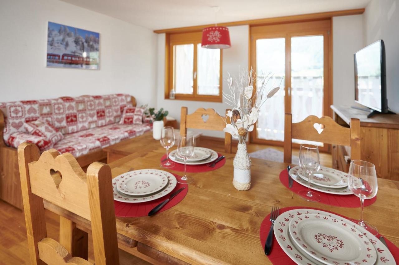 Magnifique Appartement Aux Diablerets Avec Vue Imprenable Les Diablerets Exteriör bild