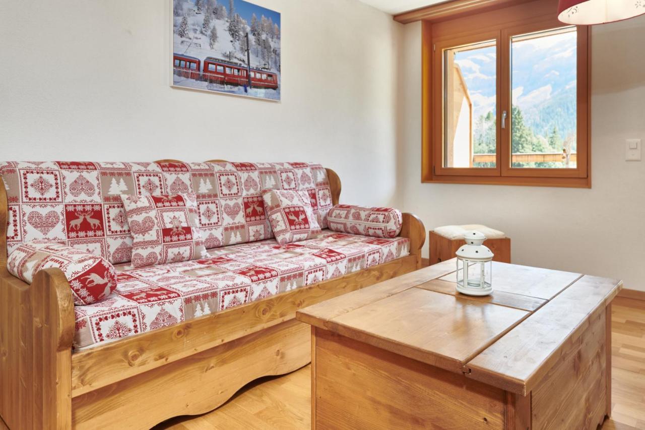 Magnifique Appartement Aux Diablerets Avec Vue Imprenable Les Diablerets Exteriör bild
