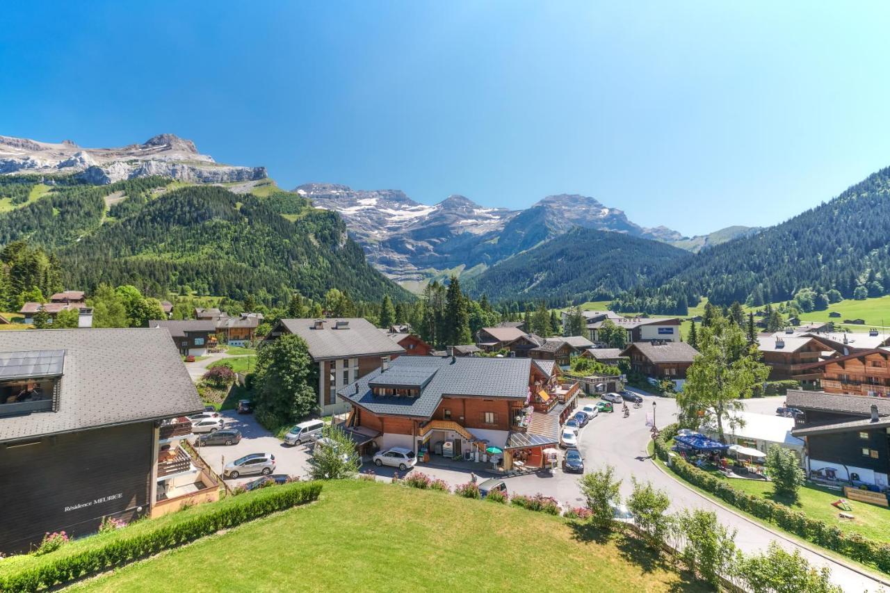 Magnifique Appartement Aux Diablerets Avec Vue Imprenable Les Diablerets Exteriör bild